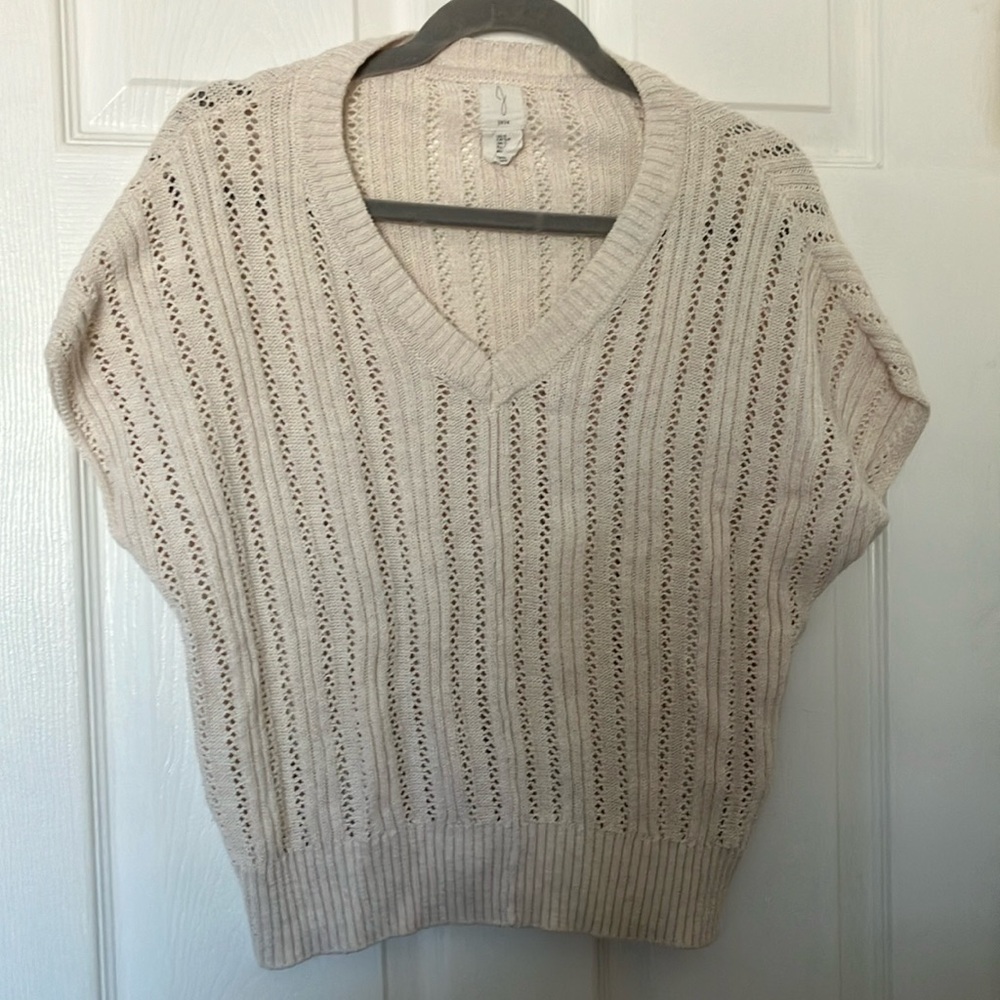 Joie blouse / sweater vest